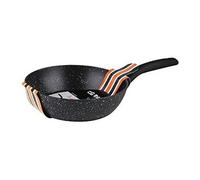 Orbegozo Poêle à frire SFH 8532 – Aluminium forgé, antiadhésive sans PFOA, Noir Ø32 cm