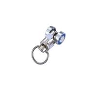 SFOIKVG Rouleau pour Rail De Rideaux Poulie à roulettes for Rideau, 10 pièces, Crochet en métal, Rail Coulissant de Plafond Aveugle Silencieux, quincaillerie for la Maison pour Fenêtres et Douches