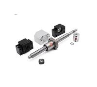 SFU1605 jeu d'extrémité de vis à billes roulée usinée + écrou bride + boîtier Dsg16h + BKBF/EKEF/FKFF12 Support + coupleur(500mm)