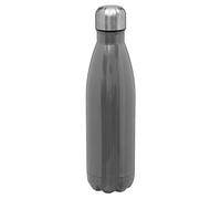 SG Secret de Gourmet Bouteille isolante - 7,2 x 27 cm - Inox - Gris