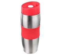SG Secret de Gourmet Mug double parroi isolant - D 7 x H 20 cm - Inox - Rouge
