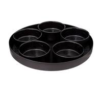 Service Apéritif 6 Pièces Astra 34cm Noir
