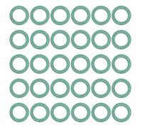 SG Store 30pcs Rondelle Fibre Verte 1/2" (18 x 12 x 1.5mm) Rondelles d'étanchéité Haute Température Fibre Rondelle pour Gaz, Chaudière, Vanne de dérivation