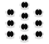 SG Store Lot de 10 Douilles pour Lampes LED T5 G5 G5-F288A (remplace 26.641.2002.50 250 V/10 A)