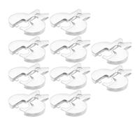 SG Store Lot de 10 protections anti-éclats pour scie sauteuse 2607010079 compatibles avec Bosch GST800 GST65 GST85 PST 650L Transparent