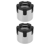 SG Store Lot de 2 Mini-écrous de Serrage M13 X 0,75 Mm pour La Plupart des Clés de Type ER11-M