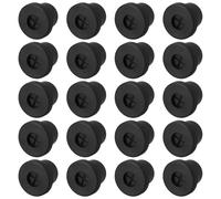 SG Store Lot de 20 Passe-câble pour câbles et cache-trous pour ordinateur de bureau