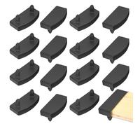 Sgehai Lot de 26 capuchons pour latte de lit, capuchons de support de lattes pour lit simple, double, king size, queen size