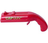 SGerste Capgun Pistolet Décapsuleur de Bière, Décapsuleur de Bière, Pistolet de Bouchon de Bouteille Amusant | Décapsuleur de Vin Créatif pour la Maison, Bar, Fête, Boire et Jouer - Shoots (Rouge)