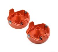 SGerste Lot de 2 cache-bobines pour débroussailleuse Black and Decker GL315 GL350 GL650 GL670 GL337SB GL546SC GL650SBC GL651SB GL652 GL653 GL656 GL660, pour remplacement en plastique