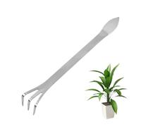 SGERUFZ Kit Bonsai avec Herse à Griffes et Schaufel en Acier Inoxydable à 3 Dents pour le Démêlage des Racines de Bonsai avec Poignée Ergonomique