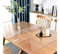 SGSKEIEY PVC Table Protector Table Cover 1.5mm Impermeable Nappe Transparente Imperméable, Film de Protection pour Table en PVC Nappe (50x60cm,Transparentes1.5mm)