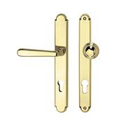 SH ALT-WIEN Bouton coudé, TS 34-78, laiton PVD, 1 garniture | Accessoires ferrures de portes