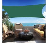 SHADESPEARE Voile d'ombrage rectangulaire vert de 3,6 x 5,8 m SSP1212 en tissu durable anti-UV - Nous faisons des commandes personnalisées