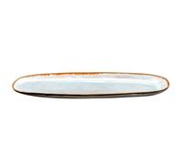 Shadow Aqua - Plat ovale grand modèle 35.5 x 14 cm (x2)