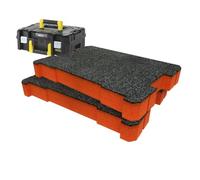 Shadow Foam TSTAK/ProStack Lot de 2 inserts en mousse Orange 50 mm
