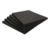 Shadow Foam Value Packs - Lot de 5 : 600mm x 420mm x 30mm | Mousse à découper et à peler pour les boîtes à outils, coffres à outils, flight cases et rangement d'outils