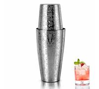 Shaker à Cocktail, Shaker Cocktail, Cocktail Shaker Kit en Acier Inoxydable, Deux Shakers en inox, Shaker à Cocktails Boston,Shaker Boston En Acier Inoxydable Gravé Pour Barman Et Bar à la Maison(#1)