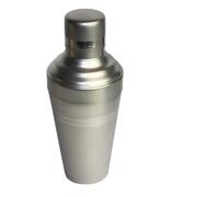 Shaker à cocktails, 51 inition mate argentée, 3 pièces, fabrication japonaise
