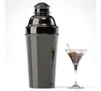 Shaker à cocktails en acier inoxydable Unyqoos® de 1,8 L avec filtre intégré – grand shaker idéal pour les fêtes et les bars à la maison, anti-fuite