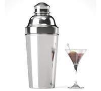 Shaker à cocktails en acier inoxydable Unyqoos® de 1,8 L – Shaker professionnel anti-fuite avec filtre intégré, idéal pour préparer jusqu'à 12 cocktails, parfait pour les bars et les fêtes