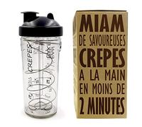 Shaker à crêpes Cookut - Silver - Moderne - Verre, Métal