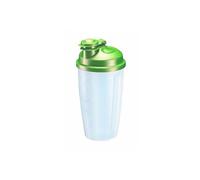 Westmark Gobelet Mélangeur/Shaker avec Echelle/Graduation de mesure, Disque Mélangeur amovible et Bec verseur refermable, Capacité : 0,5 l, Plastique, sans BPA, Mixery, Couleur : Translucide/vert, 2435227A