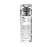 GEFU Shaker à vinaigrette Mix 350 ml en verre Fouet intégré 100% étanche Double échelle (ml/oz)