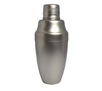 Shaker Cocktail Cobbler 3 pièces Yukiwa - Fabriqué au Japon - 2 Tailles Disponibles (Argent Mat, 36 cl)