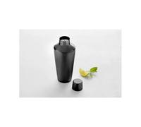 Shaker Cocktail inox noir Bouchon filtre et couvercle Point Virgule
