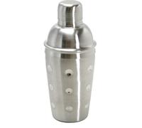 Shaker cocktails 3pcs acier inox mat 500ml avec passoire et couvercle étanche