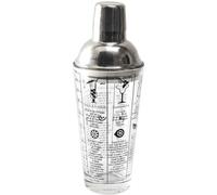 Shaker en verre avec recettes Lounge No Name Cook Concept KV7351 45 ris