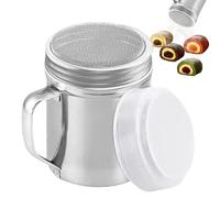 Shakers à sel en Pot Distributeur Avec Tamis Fin | Distributeur de sel avec couvercle anti-poussière Pour récipient pot distributeur couvercle anti-poussière pâtisserie