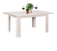 Shally Dogan Table Extensible Salle à Manger Olmo de 110 x 70 cm à 150 x 70 cm, Design Moderne, Extensible Peu encombrant, idéal pour Salle à Manger, Salon, Cuisine, décoration intérieure (Orme)