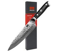 SHAN ZU, couteau de cuisine en acier damas, couteau de chef professionnel, 20 cm