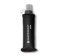 Shapeheart Gourde Souple 300 ml Flasque Running Légère Pliable à Plat | Compatible Ceinture Running, Trail, Randonnée | Valve réglable | Bouchon anti-saleté | Lanière d'attache | Sans PVC et BPA