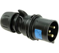 PCE Mâle CEE-Cara 16 A 3 pôles 013-6x 230 V Noir 1 pc(s)