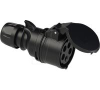 SHARK 225-6X - Raccord SHARK - 32 A, 5 p 6 h - noir