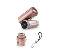 Shark ChillPill FA023 Ventilateur et brume 2 en 1 Or rose | Système de refroidissement 2 en 1, portable ou portable, brume sèche au toucher intérieur et extérieur, 10 vitesses