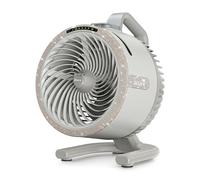 Shark FlexBreeze HydroGo Pro Ventilateur de refroidissement puissant pour intérieur et extérieur avec brume sèche au toucher, portable sans fil et filaire, longue autonomie de la batterie, 5 vitesses
