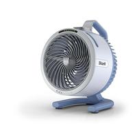 Shark FlexBreeze HydroGo, Ventilateur brumisateur portable FA050EUBL | rafraîchisseur d'air silencieux intérieur/extérieur, discret et durable, avec/sans fil, léger, 5 réglages de vitesse, Bleu