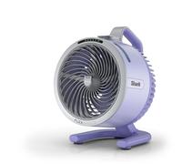 Shark FlexBreeze HydroGo, Ventilateur brumisateur portable FA050EULV | rafraîchisseur d'air silencieux intérieur/extérieur, discret et durable, avec/sans fil, léger, 5 réglages de vitesse, lila