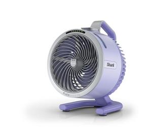Shark FlexBreeze HydroGo, Ventilateur brumisateur portable FA050EULV | rafraîchisseur d'air silencieux intérieur/extérieur, discret et durable, avec/sans fil, léger, 5 réglages de vitesse, lila