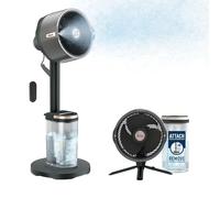 Shark Clean Ventilateur brumisateur FlexBreeze Pro Mist FA300EU Intérieur/extérieur 20 m Gris