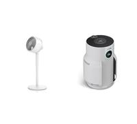 Shark FlexBreeze Ventilateur à haute vélocité, avec/sans fils, portable, silencieux, FA220EU NeverChange 5 ans Purificateur d'air, Couverture 60m², Capture 99,97% des Allergènes, HP150EU