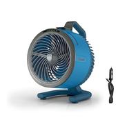 Shark FlexBreeze Ventilateur HydroGo + chargeur de voiture - Ventilateur portable ultra puissant qui brumise à l'intérieur et à l'extérieur. Jusqu'à 21,3 m, jusqu'à 12 heures. Batterie, 5 vitesses