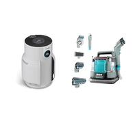 Shark NeverChange jusqu'à 5 ans Purificateur d'air, Couverture 60m², Capture 99,97% des Allergènes, HP150EU + Shark StainStriker Nettoyeur de taches, Léger et portable, PX200EUCP