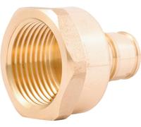 SharkBite Adaptateur d'extension FNPT 1/2" x 3/4" pour tuyau PEX-A, raccords de plomberie en laiton, adaptateur NPT femelle pour tube PEX-A, UAB068LFA