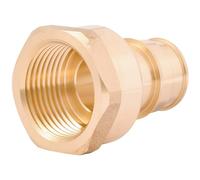 SharkBite Adaptateur d'extension FNPT de 1,9 cm pour tuyau PEX-A, raccords de plomberie en laiton, adaptateur NPT femelle pour tube PEX-A, UAB088LFA