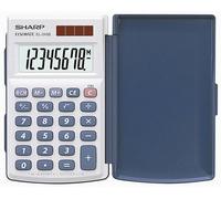 SHARP Calculatrice EL-243 S, fonctionnement solaire/batterie